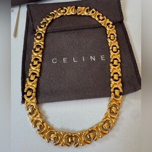 Celine vintage triomphe necklace